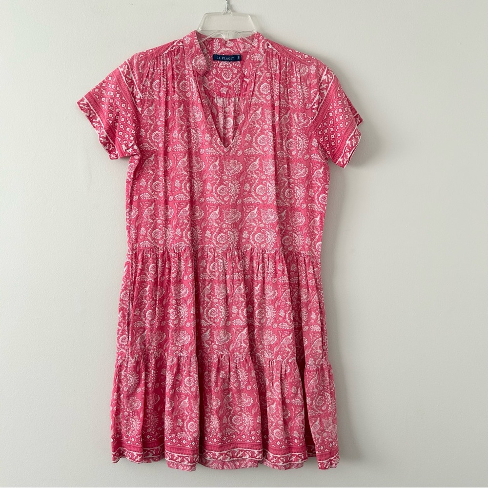 La Plage Paisley Cotton Dress